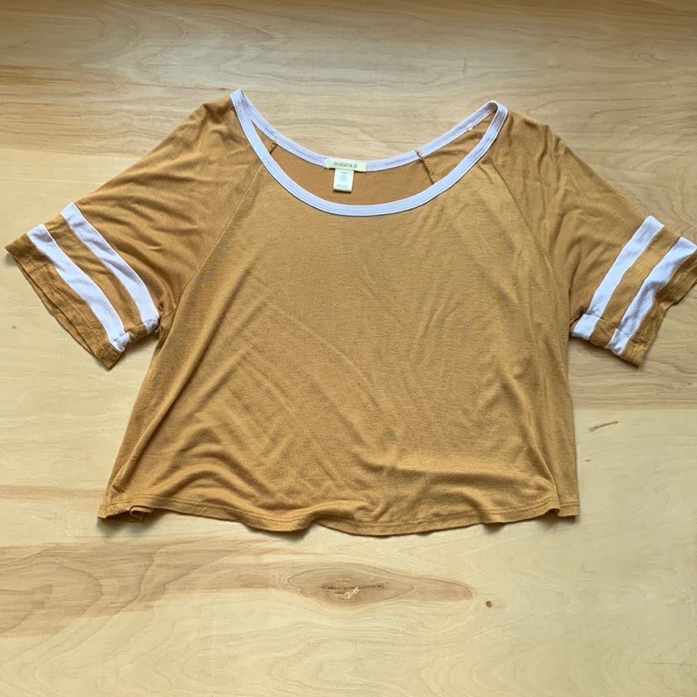 Gold Crop Top 